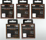 NGT Barbless Hooks to Nylon  Size10 12 14 16 18 & all for Coarse & Match Fishing