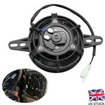 Motorcycle 4" 12V Engine Electric Radiator Cooling Thermal Thermo Fan Universal