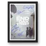 the end of oak street cast signed movie poster A4 pre-printed autograph gift