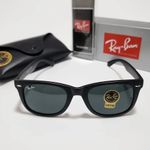 Ray-Ban RB2140 Wayfarer Classic Sunglasses 50mm Sunglass Black Frame Gray Lens