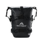 Waterproof Motorcycle Rear Seat Tail Bag 8L Motor Side Pannier Bag Crash Bar Bag