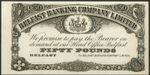 Northern Ireland, Belfast Banking Co. Ltd., £50, proof, circa 1923-1966 PMI BB86