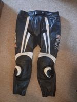 Frank Thomas Leather Motorcycling Trousers w/ Knee Sliders XTI II Series 36 UK