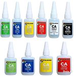 Vitalbond Professional CA Super Glue Cyanoacrylate Adhesive 20g 50g All Grades