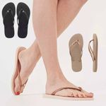 Women Crystal Summer 2025 charm HAVAIANAS Flip Flops /Slim Original For