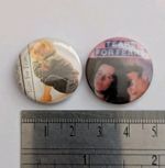 Tears For Fears Vintage 1" Pin Badges Lot Of 2
