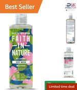 Luxurious Wild Rose Body Wash - 400ml  and Cruelty-Free for Daily Hydration