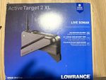 Lowrance ActiveTarget 2 XL Live Sonar System w/ Transducer & Mount, Black
