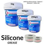 Pure Silicone Grease Universal Lubrication for Rubber Latex Dielectric O-Rings