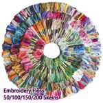 Embroidery Floss 447 skeins cotton Cross Stitch Threads Skeins Bracelet String