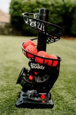 Feed Buddy Pro Automatic Cricket Feed Bowling Machine with 6 Balls