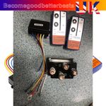 12V 500A Winch Solenoid Relay Contactor Set Twin Wireless Remote for Off Road