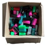 13 Dram Pop Top Squeeze Pot Stash Container Bulk Job lot Mixed (Box of 155)