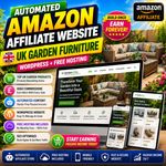 PREMIUM AMAZON AFFILIATE UK GARDEN WEBSITE BUSINESS FOR SALE EARN ££££