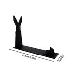 Gun Display Stand HandHolder Pistol Rack Safe Acrylic Toy Pistol Storage