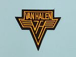 Rock Music Sew / Iron On Embroidered Patch:- Van Halen (b)