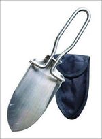 Leisurewize Mini Folding portable camping stainless steel shovel spade LWACC128