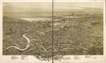 A4 Reprint of American Cities Towns States Map Scranton Pennsylvania