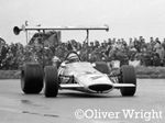 Bruce McLaren's M7C at speed - 1969 BRDC International Trophy –  B&W Photo