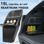 15L Rear Trunk Refrigerator Compressor Freezer Cooler BT APP for Tesla Model Y