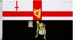 Derry City Ireland Polyester 5' x 3' Flag
