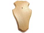 Trophy Shield Roe or Muntjac Deer 190 x 120mm Light Oak Board