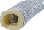 Aluminium Insulated Ducting Hose  4" 5" 6" 100 125 150 - 10 Metre Foil Flexible