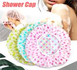 Shower Caps Reusable for Women, Waterproof, Shower Hat ( 3 Colours in a Pack )