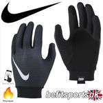 NIKE PRO KIDS GLOVES BLACK GRIP BASE-LAYER THERMAL WINTER FOOTBALL JUNIOR BOYS