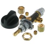 ON OFF WITH OFFSET PIPES HIGH LOW GAS TAP BURNER CONTROL VALVE GRIDDLE OR GRILL