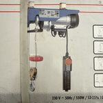 250kg Electric Winch Scaffold Hoist Winch Crane Workshop Garage Lifting Set NEW