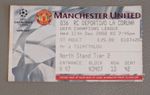 Ticket Manchester United v Deportivo La Coruna 2002 2003 UEFA Champions League
