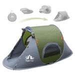 1 Person Waterproof Pop Up Tent - Instant Setup for Outdoor Camping & Fishing