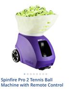Spinfire Pro 2 Tennis Ball Machine .3 yr transferable warranty & App compatible.