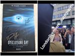 Emily Blunt + 4 cast signed Disclosure Day 15x10 Print Exact Video Proof