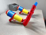Poppy Playtime Inspired Grab Pack Cosplay Prop Red Blue Yellow - 3D Printed