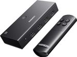 UGREEN HDMI Switch 3 in 1 Out, 4K@60Hz HDMI Splitter with Remote Supports