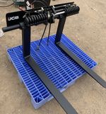JCB Hydraulic Fork Positioner Forks Tines telehandler free uk mainland shipping
