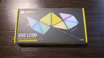  CORSAIR iCUE LC100 Accent Lighting Panels- Mini Triangle- 9 Tile Expansion