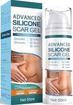 Advanced Scar Cream, Silicone Scar Gel, Treats Old and New Scars, 50ml