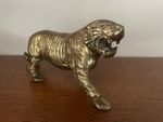Brass Tiger/Jaguar Figurine Approx 9in. 1.25lb weight. Indian-made.