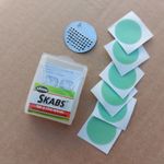 Slime Skabs Glueless Bike Innertube Puncture Repair Patches Self Adhesive New