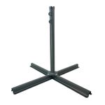 Heavy Duty Cantilever Parasol Base Stand 100 x 100cm Steel Garden Umbrella Base