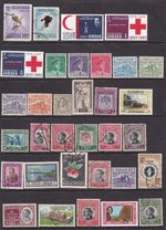 Jordan Large Selection Mounted & Mounted Mint & Used