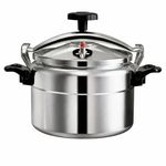 7L Aluminium Pressure Cooker Quick with Lid Latch Indicator Explosion-Proof