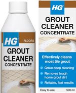 HG Grout Cleaner – Concentrated Tile Grout Cleaner for Floors, Walls & Bathrooms