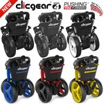 CLICGEAR MODEL 4.0 GOLF TROLLEY PUSH CART / 2026 MODEL / +FREE WHEEL COVERS