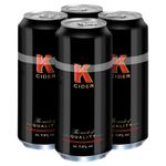 K Cider Cans 4 x 500ml 7.5% Vol