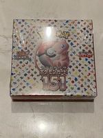 Pokemon Cards Scarlet & Violet Pokemon Card 151 Booster Box sv2a Sealed Japanese