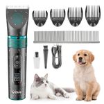 VGR Dog Grooming Clippers Cordless Professional Thick Hair Coats Pet Cat Trimmer